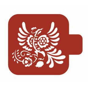 Трафарет М9Фн-033 "Жар-птица" Event Design, 9х9 см Трафарет М9Фн-033 "Жар-птица" Event Design, 9х9 см